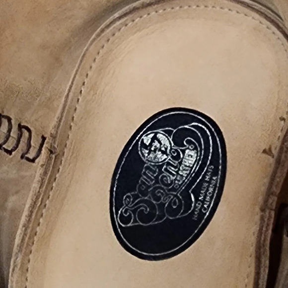 San Zemo leather cowboy hat NEW - Picture 5 of 14